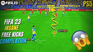 FIFA 23 🔥😱 Best FREE KICKS Compilation #1 PS5™