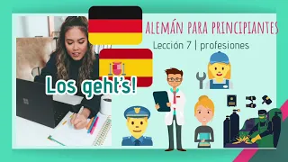 Alemán para Principiantes - Lección 7 | las profesiones: Die Berufe