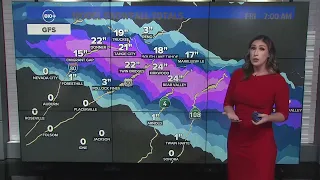 Northern California Weather | Sierra expected to see major snow fall