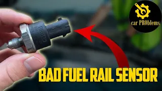 6 Bad Fuel Rail Pressure Sensor Symptoms & Replacement Cost
