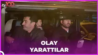 Kenan İmirzalıoğlu Sorulara Yanıt Vermedi... Burçin Terzioğlu'nun Şoförü Gazetecilere Bağırdı!