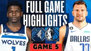 Minnesota Timberwolves vs. Dallas Mavericks - Game 5 West Finals Full Highlights | 2024 NBA Playoffs