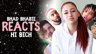 Danielle Bregoli reacts to BHAD BHABIE "Hi Bich / Whachu Know" roasts and reaction vids