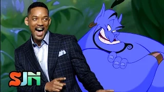 Will Smith To Play The Genie In Aladdin Remake?!