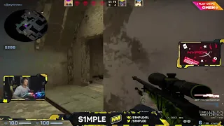 s1mple 1v4 in FPL