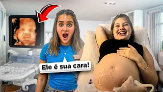 PRIMEIRA VEZ VENDO O ROSTO DO BEBÊ - RECEBEMOS UMA NOTÍCIA SÉRIA !!!