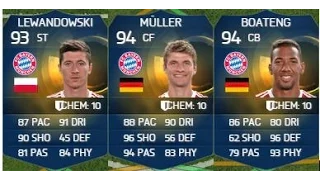 FIFA 17 | Top 20 Bundesliga Players Ratings Ft. Reus, Neuer, Lewandowski, Robben...etc