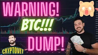 Bitcoin Dump Warning?! Don't Ignore the signs!!! I cashed out of BTC into XRP!!