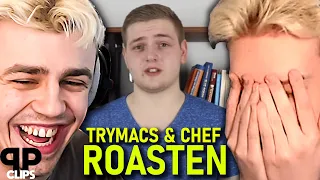 Nooreax & Papaplatte roasten Chefstrobel & machen sich über Trymacs alte Videos lustig