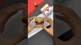 DIY Cute Burger Gift Idea 🤩❤️ #shorts #diy #gift #handmade #craft #giftideas #artist #art