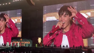 BTS (방탄소년단) 220415 Las Vegas Day 3 PTD on Stage Concert; Opening Ment; DNA