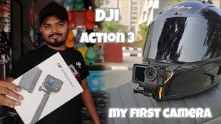 My first new camera..| dji osmo action 3 review | best 4k action camera | adventure combo |