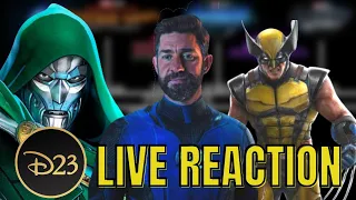 D23 Marvel Panel Live Reaction | Marvel Phase 6 REVEAL?