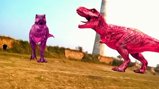 New Action Movie Dinosaur | Village Life Jurassic World | Dinosaur Ka Hamla #dinosaur #trex