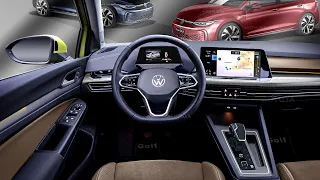 New VW Golf 8 2024 Facelift - INTERIOR Refresh Preview