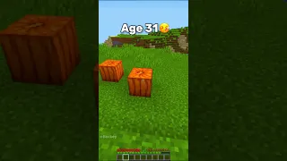 Minecraft Traps At Different Ages (World's Smallest Violin) #shorts #minecraft