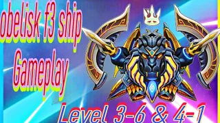 Space Shooter Galaxy Attack (Level 3-6 to 4-1) f3 ship obelisk Gameplay Review Earth Space