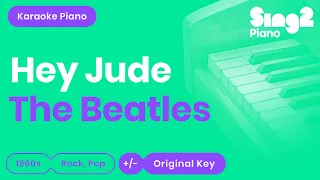 The Beatles - Hey Jude (Piano Karaoke)