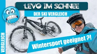 Im Schnee mit dem LEVO Comp Carbon