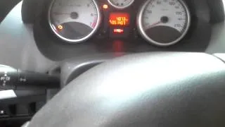 Defeito no Peugeot 207 Xrs - Marcador STOP