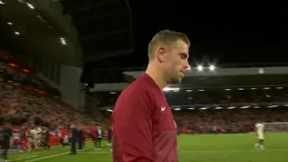 Liverpool 3-2 AC Milan | FT scenes at Anfield.