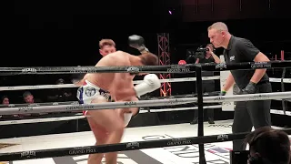 Kamil Koltan Vs Sam Brown at Kickboxing Grand Prix