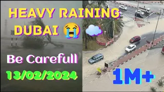 Dubai Flood today 2024 || Heavy Rain In Dubai | Be Safe and Drive Carefully #dubai #heavyrain