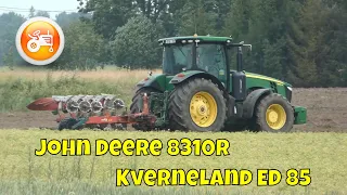 Ploughing 2022 | John Deere 8310R & Kverneland ED 85 mounted plough