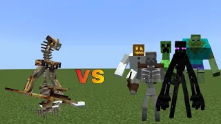 Wadyet vs Mutant Monsters | Minecraft Java | Mob Battle