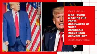 Was Trump Wearing His Pants Backwards At North Carolina’s Republican Convention? | US News 2021
