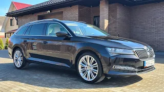 Skoda Superb Combi 2.0 TDI 4x4 190 л.с. 2019! Canton, вентиляция сидений, белая кожа, макс. фары!