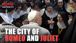 🎨VERONA | How the Pope was welcomed in the city of Romeo and Juliet
