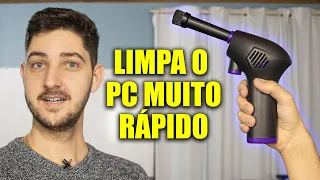SUPER SOPRADOR DO ALIEXPRESS DE LIMPAR PC, É MUITO FORTE!