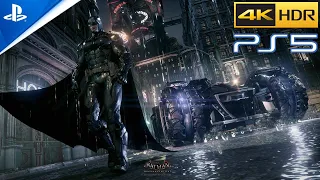 (PS5) BATMAN Arkham Knight - Batmobile Vs Scarecrow's Tank Battle is Still Epic on PS5 4K 60FPS HDR