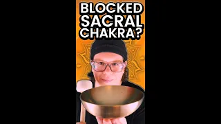 If you feel OVERWHELMED, unblock your sacral chakra. #shorts