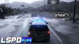 GTA 5 SAN ANDREAS POLICE EP. 130 | Stormy Pursuit!