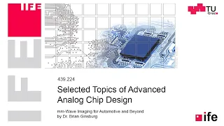 mm Wave Imaging for Automotive and Beyond by Dr. Brian Ginsburg