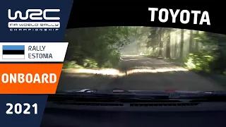 ON-BOARD compilation TOYOTA - WRC Rally Estonia 2021