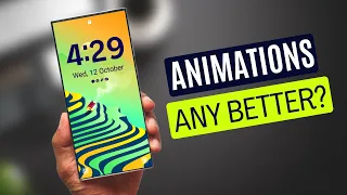 Did Samsung improve ANIMATIONS One UI 5.0 Beta 4 ?