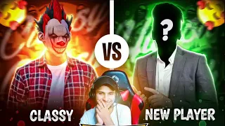 No more Classy ❌ 😔 || New Legend Joined NXT Guild || 1 VS 1 With @classyfreefire 🥶🥵