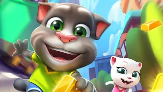 Talking Tom Gold Run Christmas 2020 - Christmas Run Gameplay Walkthrough HD