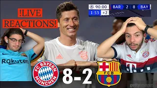 🚨 Bayern Munich HUMILIATE Barcelona in the Champions League / LIVE REACTIONS (PAINFUL 🤬 )