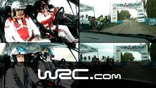 Onboard Latvala vs Loeb