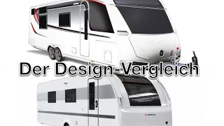 Kabe Imperial 780 TDL FK KS vs. Adria Alpina 663 HT - Der DesigneVergleich