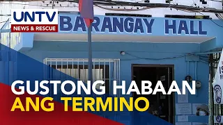 Panukalang gawing 6 taon ang termino ng barangay officials, isinusulong sa Senado