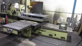 UNION BFT 90/3-1 Table Type Horizontal Boring Mill - PUBLIC AUCTION