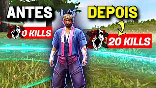 COMO fazer 10 KILLS em TODAS as PARTIDAS no FREE FIRE [5 dicas]