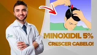 MINOXIDIL 5% PARA CRESCER CABELO E BARBA? FUNCIONA MESMO? - DR LUCAS FUSTINONI - Médico