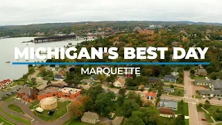 Michigan's Best Day checks out the fall colors in Marquette, Michigan