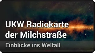 Bilder der Astrophysik • UKW-Radiokarte der Milchstraße | Andreas Müller